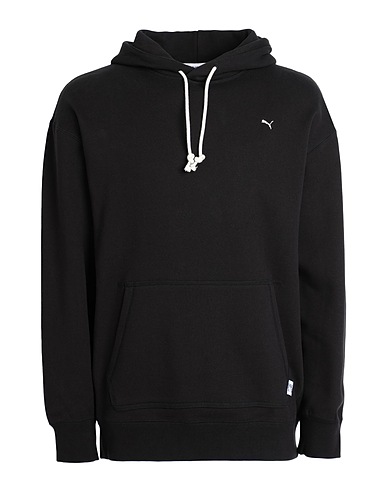 PUMA Felpa Nero 100% Cotone