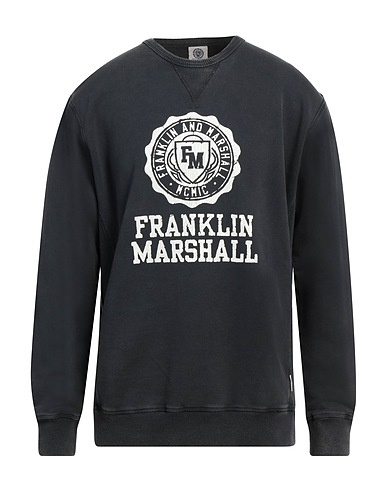 FRANKLIN & MARSHALL Sweatshirt Braungrau 100% Baumwolle