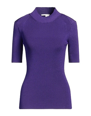 STELLA McCARTNEY T-shirt Purple 79% Viscose, 19% Polyamide, 2% Elastane