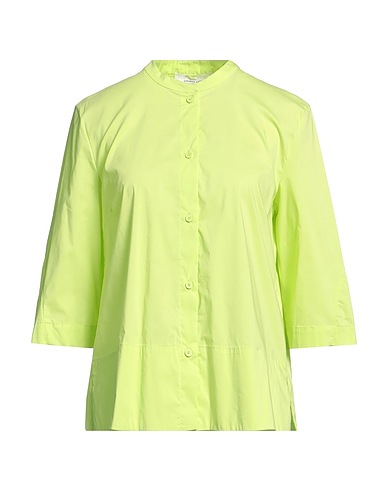 LIVIANA CONTI Solid color shirts & blouses 68% Cotton, 28% Polyamide, 4% Elastane