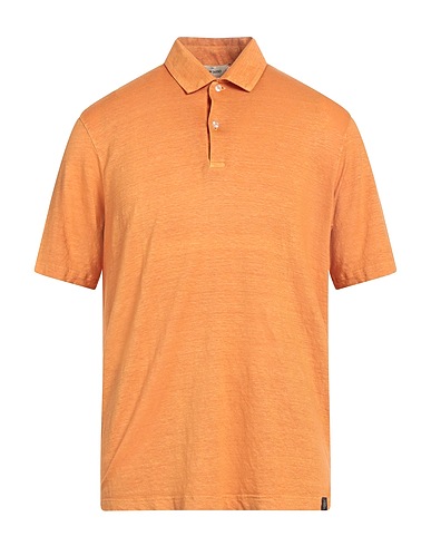 GRAN SASSO Polo shirt Marigold 97% Linen, 3% Elastane