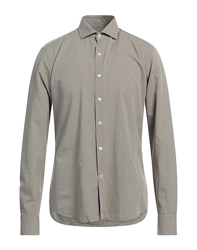 SONRISA Camicia tinta unita Grigio 60% Cotone, 40% Lyocell