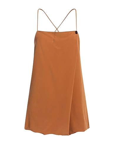 ALYSI Silk top Camel 100% Silk