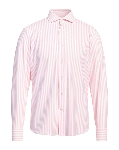 GHIRARDELLI Striped shirt Pink 70% Polyamide, 30% Elastane