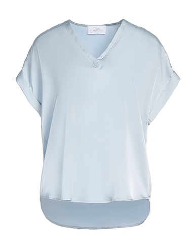 SOALLURE Top Himmelblau 100% Polyester