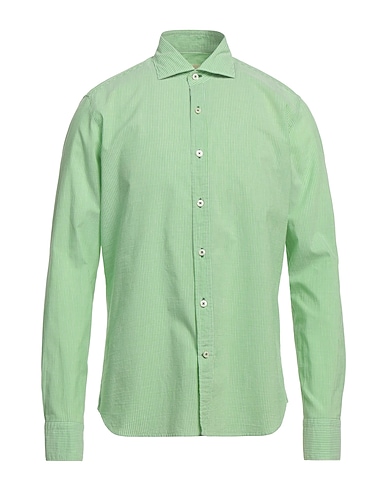 GHIRARDELLI Striped shirt 90% Cotton, 10% Linen