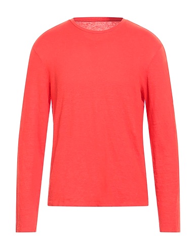 MAJESTIC FILATURES Pullover Tomatenrot 94% Leinen, 6% Elastan