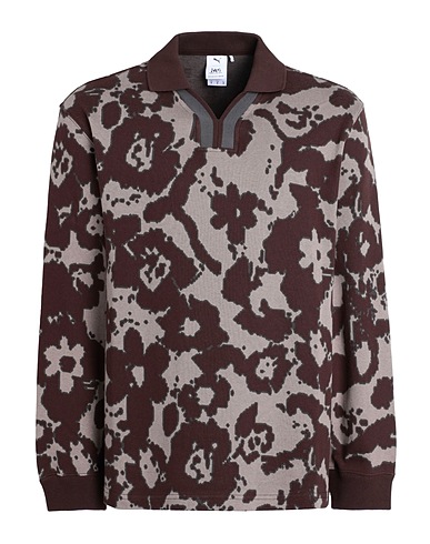 PUMA x P.A.M. PERKS AND MINI Polo shirt PUMA x P.A.M. Rugby Shirt
 Chocolate brown 100% Cotton