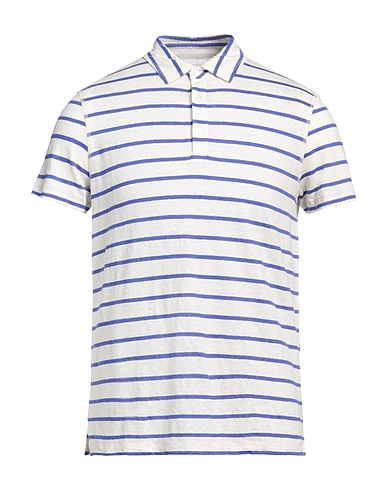 MAJESTIC FILATURES Polo shirt Cream 94% Linen, 6% Elastane