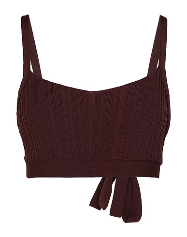 JUCCA Top Chocolate brown 65% Viscose, 35% Polyamide