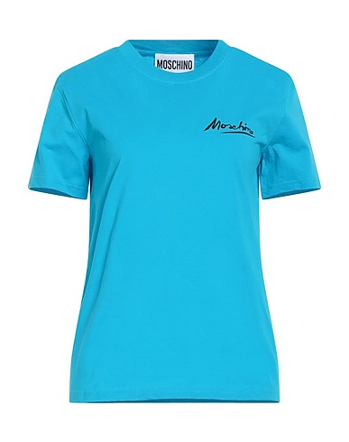 MOSCHINO T-shirt Azure 100% Cotton