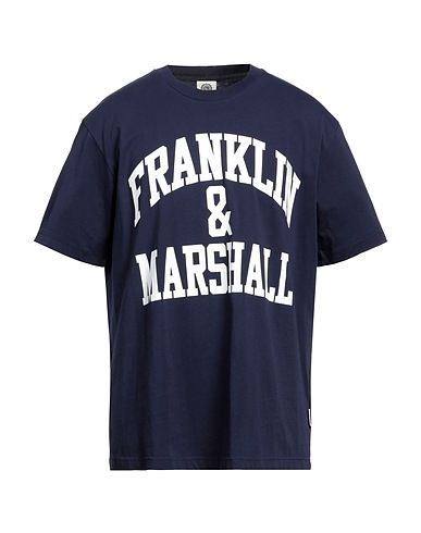 FRANKLIN & MARSHALL T-shirt Blu notte 100% Cotone