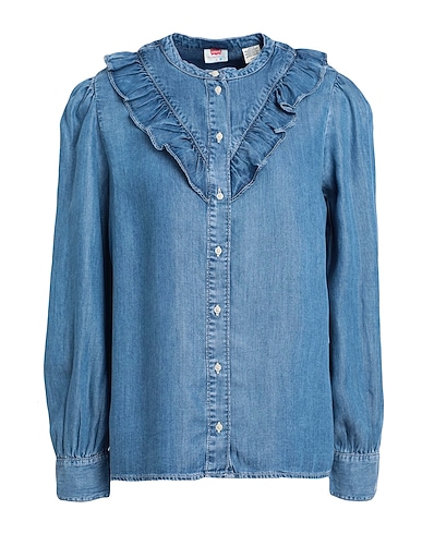 LEVI'S Denim shirts CARINNA BLOUSE DENIM DARK INDIGO - WORN IN
100% Lyocell