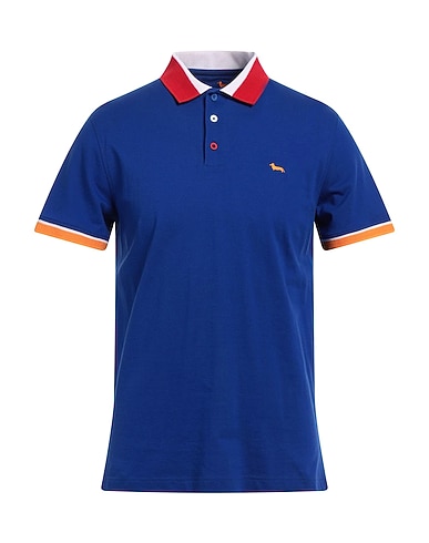 HARMONT & BLAINE Polo shirt Blue 100% Cotton