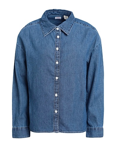 LEVI'S Denim shirt ODESSA LS SHIRT MED INDIGO - WORN IN
 Blue 80% Cotton, 20% Hemp