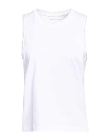 MAJESTIC FILATURES Top White 100% Organic cotton