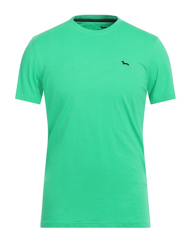 HARMONT & BLAINE Basic T-Shirt Green 100% Cotton