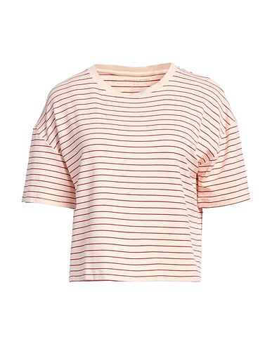 MAJESTIC FILATURES T-shirt Beige 96% Viscose, 4% Elastane