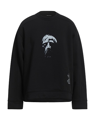 ISABEL BENENATO Sweatshirt Black 100% Cotton