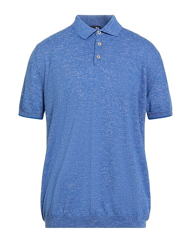 HARMONT & BLAINE Sweater Blue 88% Cotton, 12% Linen