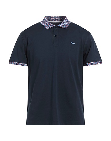 HARMONT & BLAINE Polo shirt Midnight blue 100% Cotton