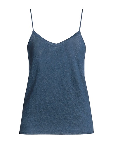 MAJESTIC FILATURES Camisole Slate blue 94% Linen, 6% Elastane