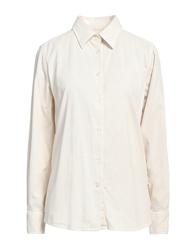 BAGUTTA Solid colour shirts & blouses Off white 100% Cotton