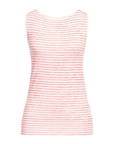 MAJESTIC FILATURES Top Coral 67% Viscose, 28% Linen, 5% Elastane