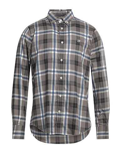 HARMONT & BLAINE Checked shirt JEANS Lead 100% Cotton