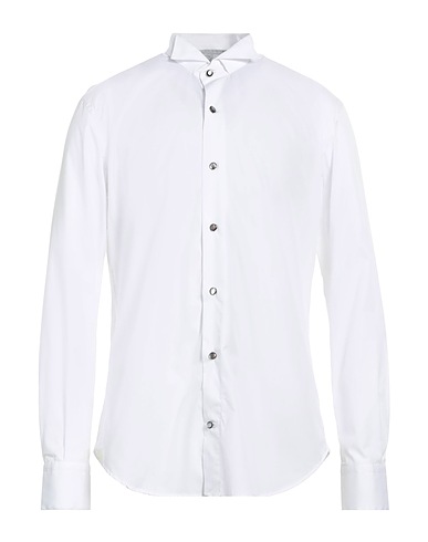 ELEVENTY Solid colour shirt White 100% Cotton