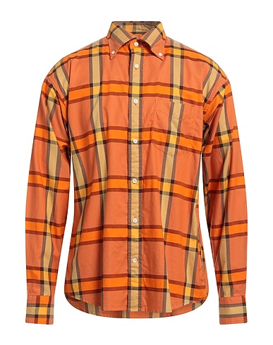 GANT x WRANGLER Checked shirt Mandarin 100% Cotton