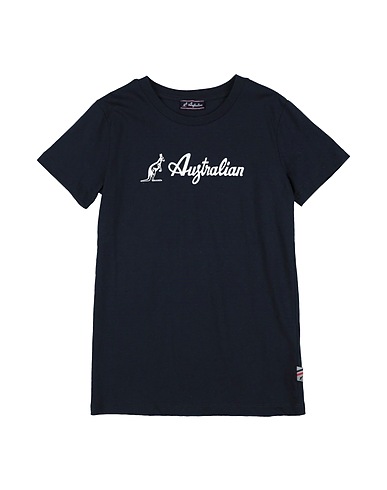 AUSTRALIAN T-shirt Navy blue 100% Cotton