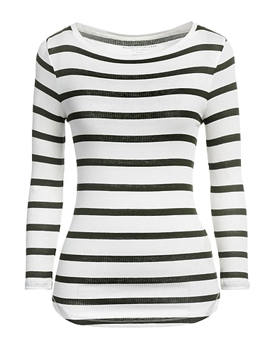 MAJESTIC FILATURES T-shirt White 94% Viscose, 6% Elastane