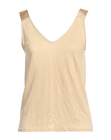 MAJESTIC FILATURES Top Sand 94% Linen, 6% Elastane