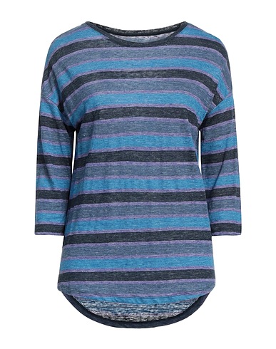 MAJESTIC FILATURES T-shirt Azure 100% Linen