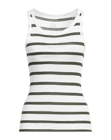 MAJESTIC FILATURES Tank top White 94% Viscose, 6% Elastane