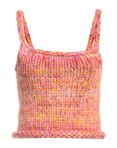 HOPE MACAULAY Top Orange 70% Merino Wool, 30% Silk