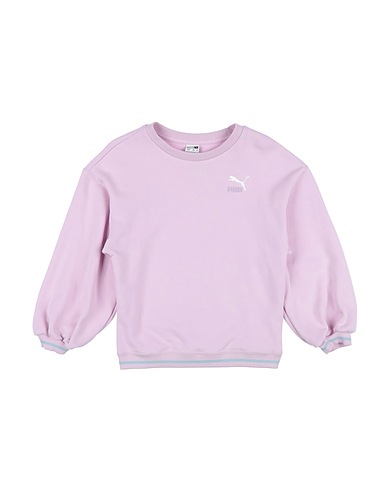 PUMA Sweatshirt CLASSICS MATCH POINT Crew TR G
 Lilac 68% Cotton, 32% Polyester, Elastane