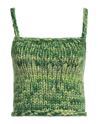 HOPE MACAULAY Top Green 100% Merino Wool