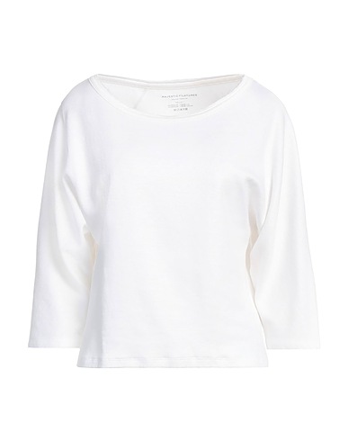 MAJESTIC FILATURES T-shirt White 100% Linen