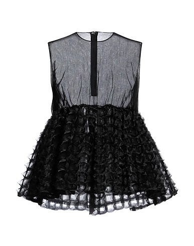 NOIR KEI NINOMIYA Top Nero 100% Nylon
