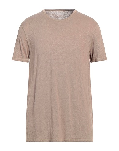 MAJESTIC FILATURES T-Shirt KHAKI 96% Leinen, 4% Elastan