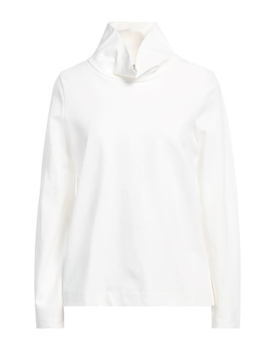 EUROPEAN CULTURE T-shirt Off white 60% Viscosa, 26% Poliammide, 10% Cotone, 4% Elastan