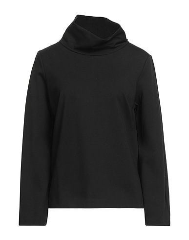 EUROPEAN CULTURE T-shirt Noir 60% Viscose, 26% Polyamide, 10% Coton, 4% Élasthanne