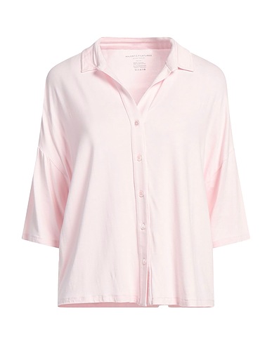 MAJESTIC FILATURES Solid color shirts & blouses Light pink 94% Viscose, 6% Elastane