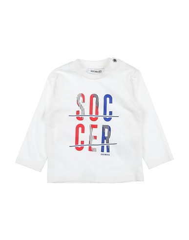 BIKKEMBERGS T-shirt White 100% Cotton