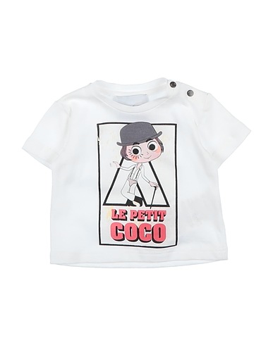 LE PETIT COCO T-shirt White 100% Cotton