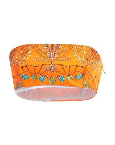 PUCCI Top Orange 72% Polyamide, 28% Elastane