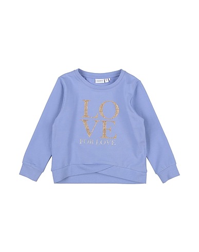 NAME IT® Sweatshirt Lilac 95% Organic cotton, 5% Elastane