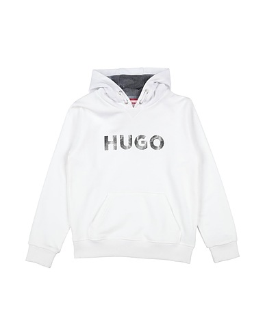 HUGO Sweatshirt Weiß 80% Baumwolle, 20% Polyester, Elastan
